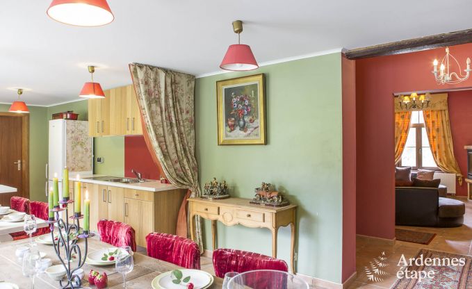 Maison de vacances � Sivry-Rance pour 14 personnes en Ardenne