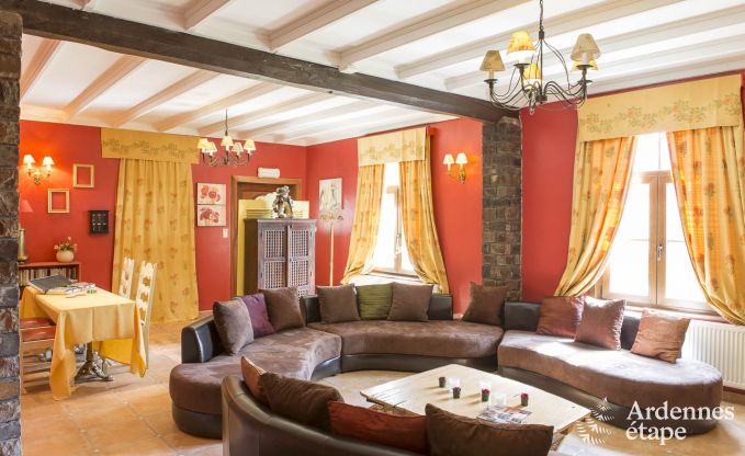 Maison de vacances � Sivry-Rance pour 14 personnes en Ardenne
