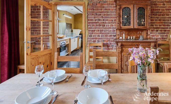 Maison de vacances � Somme-Leuze pour 22 personnes en Ardenne
