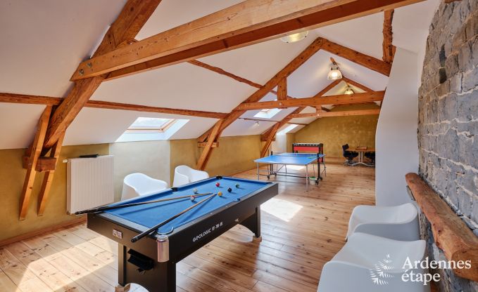 Maison de vacances � Somme-Leuze pour 22 personnes en Ardenne
