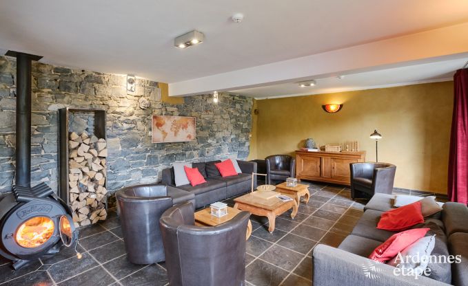 Maison de vacances � Somme-Leuze pour 22 personnes en Ardenne