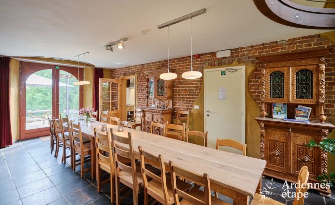 Maison de vacances � Somme-Leuze pour 22 personnes en Ardenne