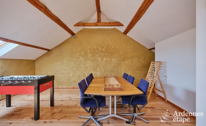 Maison de vacances � Somme-Leuze pour 22 personnes en Ardenne