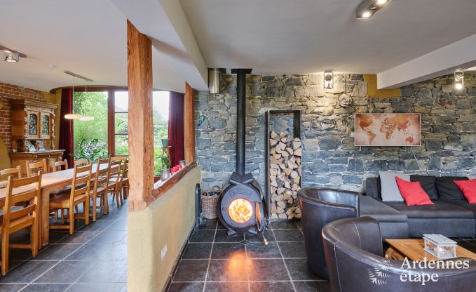 Maison de vacances � Somme-Leuze pour 22 personnes en Ardenne