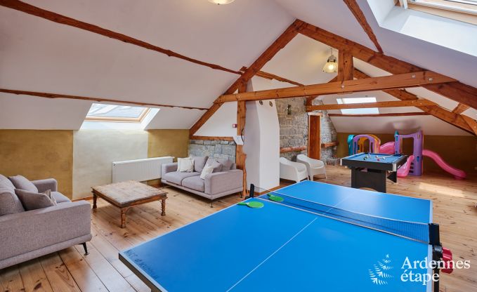 Maison de vacances � Somme-Leuze pour 22 personnes en Ardenne