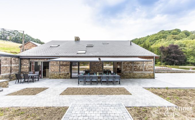 Maison de vacances � Somme-Leuze pour 12 personnes en Ardenne