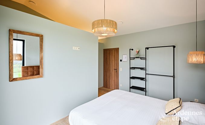 Villa ultramoderne  Somme-Leuze pour 12 personnes avec piscine intrieure, sauna et jardin priv