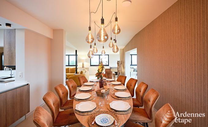 Villa ultramoderne  Somme-Leuze pour 12 personnes avec piscine intrieure, sauna et jardin priv