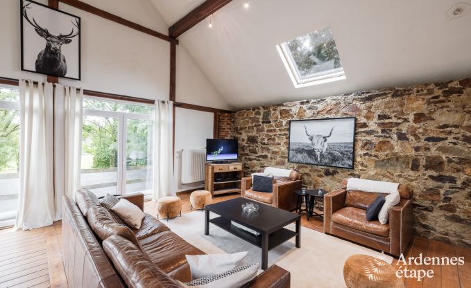Maison de vacances � Sourbrodt pour 15 personnes en Ardenne