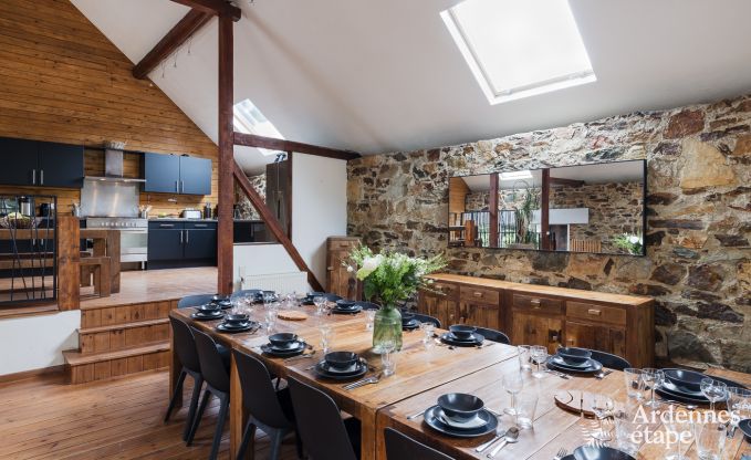 Maison de vacances � Sourbrodt pour 15 personnes en Ardenne