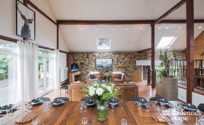 Maison de vacances � Sourbrodt pour 15 personnes en Ardenne