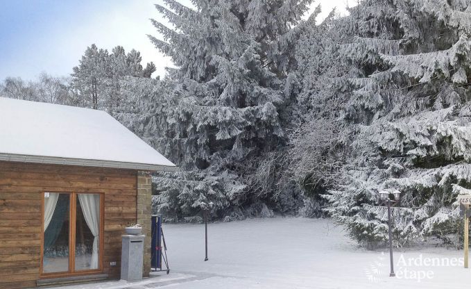 Chalet � Spa (Nivez�) pour 9 personnes en Ardenne