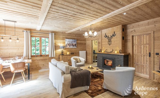 Chalet � Spa pour 4 adultes en Ardenne