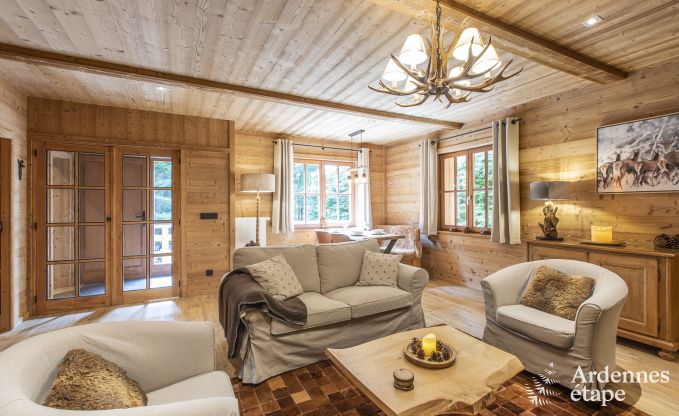 Chalet � Spa pour 4 adultes en Ardenne