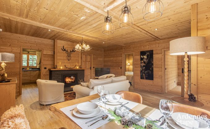 Chalet � Spa pour 4 adultes en Ardenne