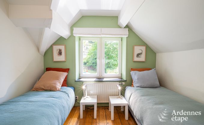 Charmante maison de vacances pour 4 personnes  Spa avec 2 chambres et jardin priv avec barbecue