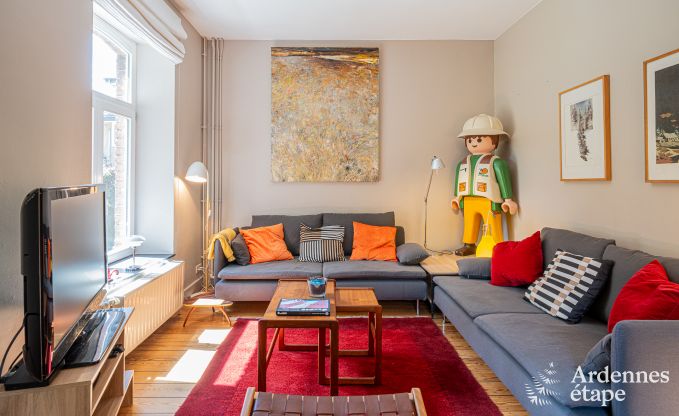 Charmante maison de vacances pour 4 personnes  Spa avec 2 chambres et jardin priv avec barbecue