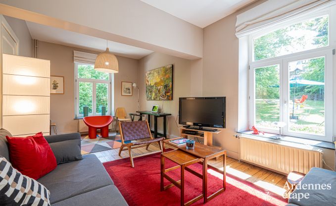 Charmante maison de vacances pour 4 personnes  Spa avec 2 chambres et jardin priv avec barbecue