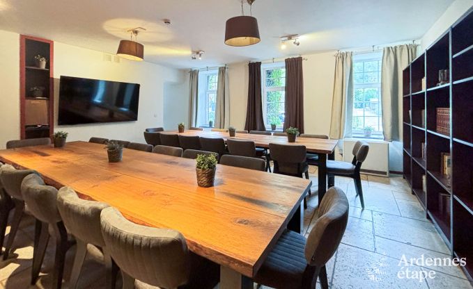 Maison de vacances � Spa pour 28 personnes en Ardenne