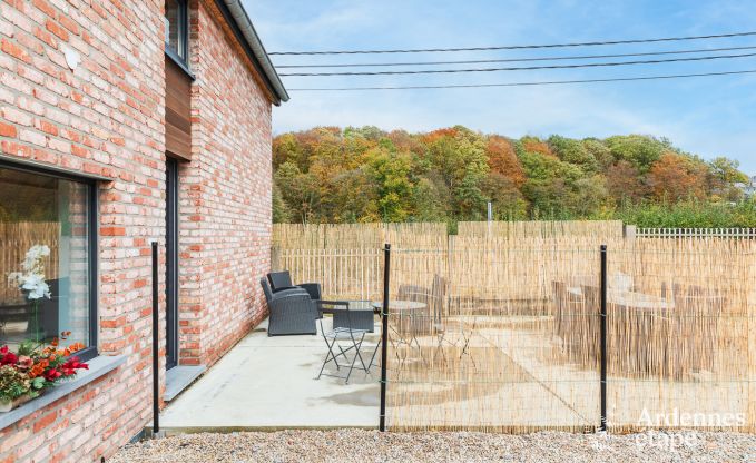 Maison de vacances spacieuse pour 8 personnes � Spa en Ardenne : 4 chambres, 2 salles de bains et terrasse priv�e � 1 km du centre-ville