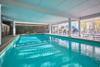 Villa 15 personnes avec piscine intérieure à louer à Spa