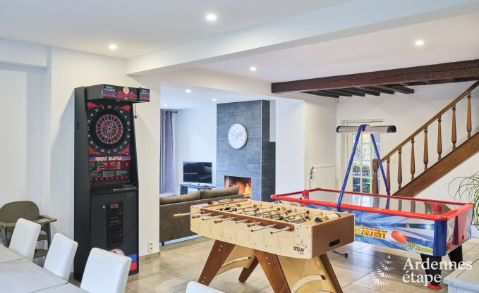 Maison de vacances � Spa pour 20 personnes en Ardenne