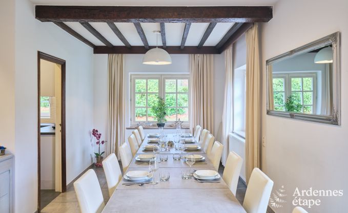 Maison de vacances � Spa pour 20 personnes en Ardenne