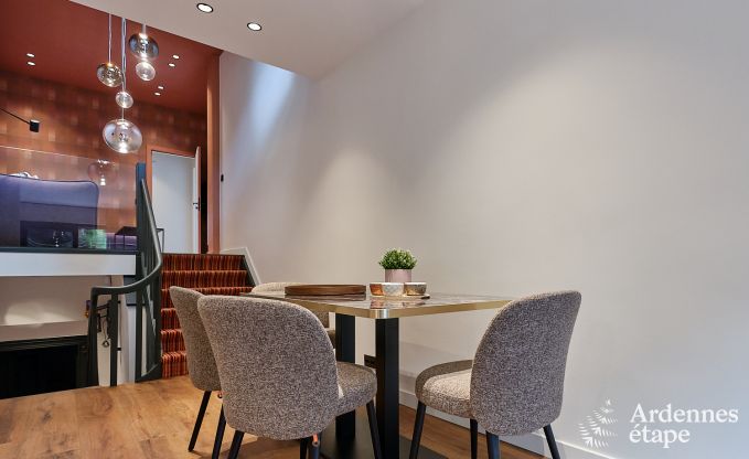 Charmante maison de vacances  Spa avec 2 chambres, espace de dtente et terrasse prive avec jacuzzi