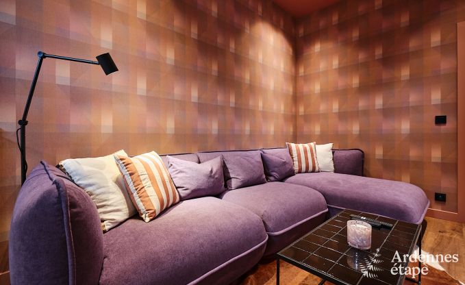 Charmante maison de vacances  Spa avec 2 chambres, espace de dtente et terrasse prive avec jacuzzi