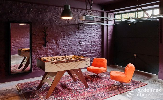 Charmante maison de vacances  Spa avec 2 chambres, espace de dtente et terrasse prive avec jacuzzi