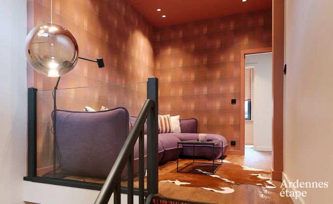 Charmante maison de vacances  Spa avec 2 chambres, espace de dtente et terrasse prive avec jacuzzi