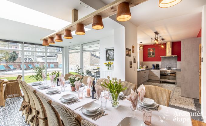 Maison de vacances � Spa pour 12 personnes en Ardenne