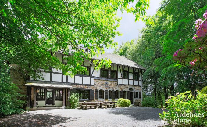 Maison de vacances � Spa pour 20 personnes en Ardenne