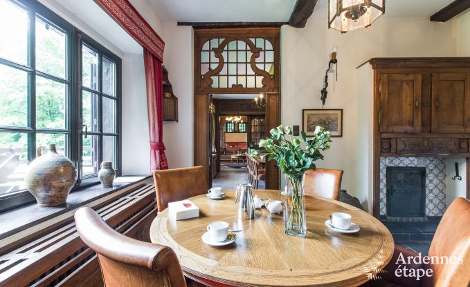 Maison de vacances � Spa pour 20 personnes en Ardenne