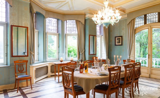 Villa de Luxe � Spa pour 9 personnes en Ardenne