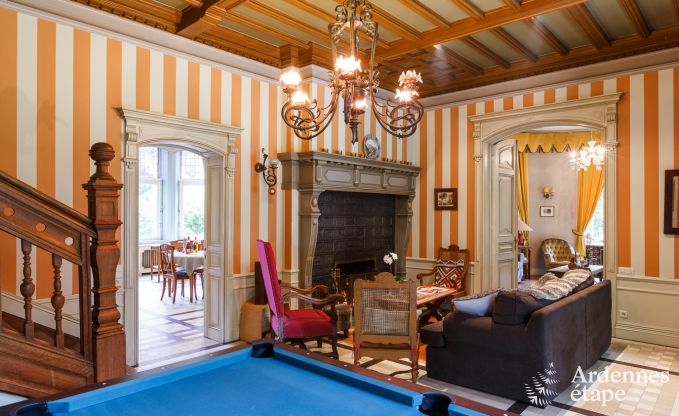 Villa de Luxe � Spa pour 9 personnes en Ardenne