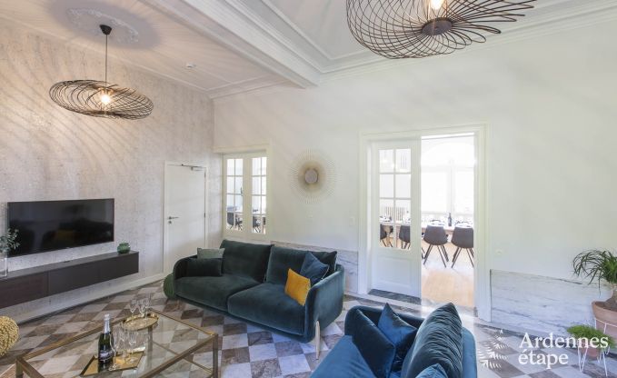 Villa de Luxe � Spa pour 22 personnes en Ardenne