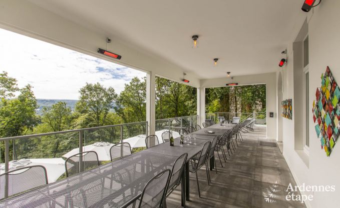 Villa de Luxe � Spa pour 22 personnes en Ardenne