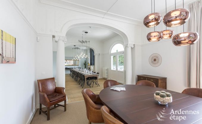 Villa de Luxe � Spa pour 22 personnes en Ardenne