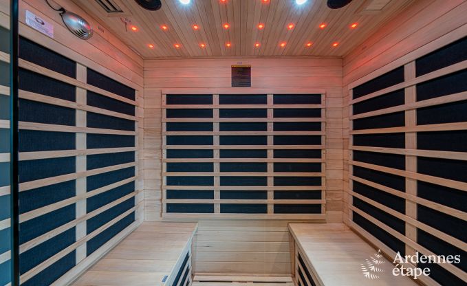 Maison de vacances haut de gamme en Ardenne : Sjour de luxe pour 10 personnes avec piscine, jacuzzi et proximit de Spa et Francorchamps