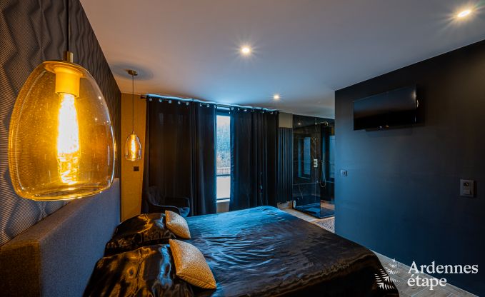 Maison de vacances haut de gamme en Ardenne : Sjour de luxe pour 10 personnes avec piscine, jacuzzi et proximit de Spa et Francorchamps