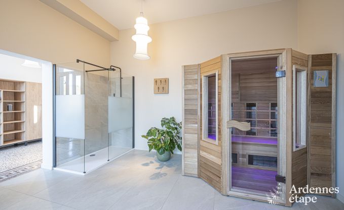 Villa de Luxe � Spa pour 18 personnes en Ardenne