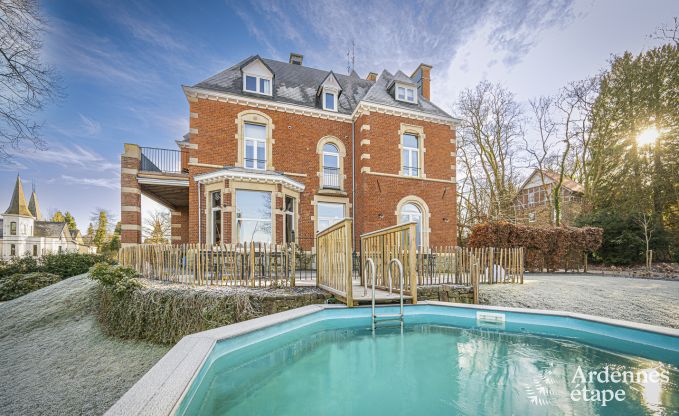 Villa de Luxe � Spa pour 18 personnes en Ardenne