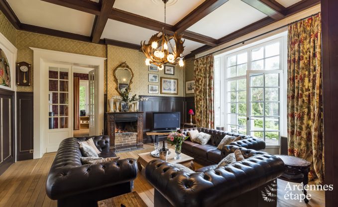 Chteau  Spa pour 9 personnes en Ardenne