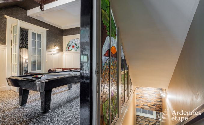 Chteau  Spa pour 9 personnes en Ardenne