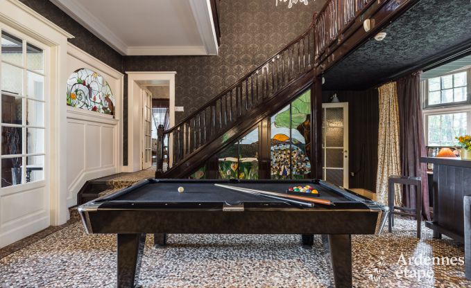 Chteau  Spa pour 9 personnes en Ardenne