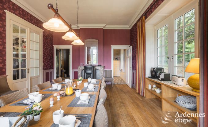 Chteau  Spa pour 9 personnes en Ardenne