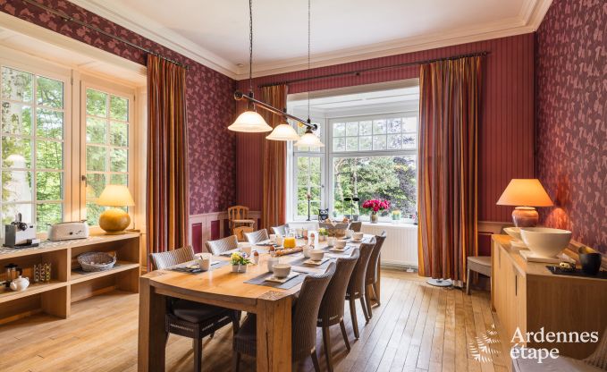Chteau  Spa pour 9 personnes en Ardenne