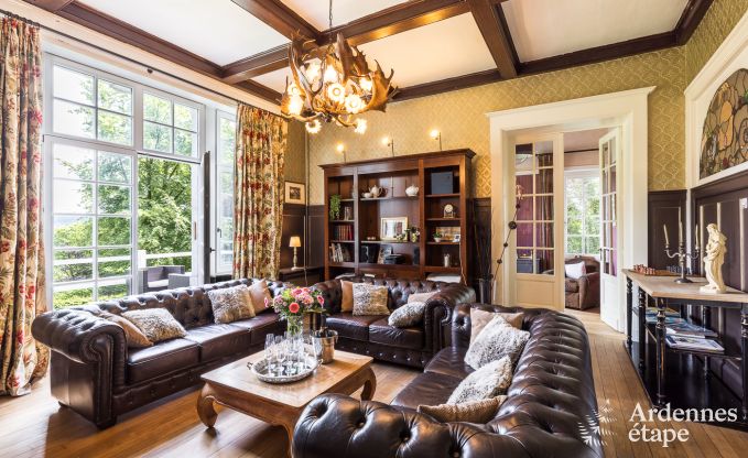 Chteau  Spa pour 9 personnes en Ardenne