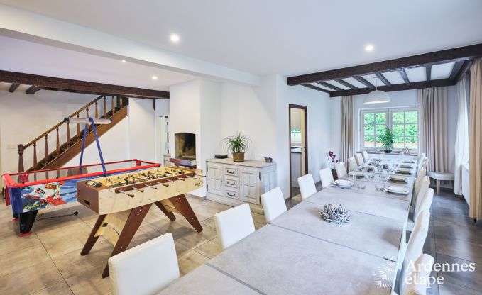 Maison de vacances � Spa pour 15 personnes en Ardenne